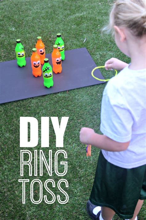 Fall Carnival Games: DIY Ring Toss Game Idea - A Crafty Spoonful