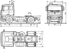 44 Zeichnungen-Ideen | lkw, zeichnungen, lkw modelle