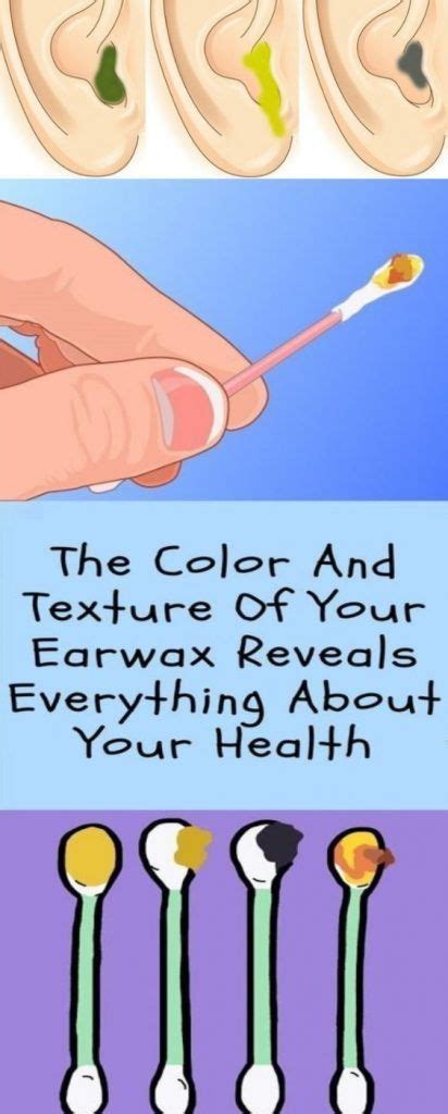 Did You Know That The Color Of Your Earwax Can Reveal How Healthy You Are? What Color Is Your ...