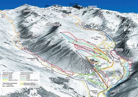 Trail map Molines-en-Queyras/Saint-Véran