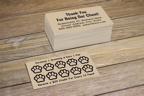 Dog grooming loyalty cards | Pet grooming business, Marketing template, Pet grooming