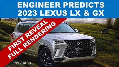 ENGINEER REVEALS 2023 LEXUS LX FULL RENDER PLUS Predictions for LX & GX ...