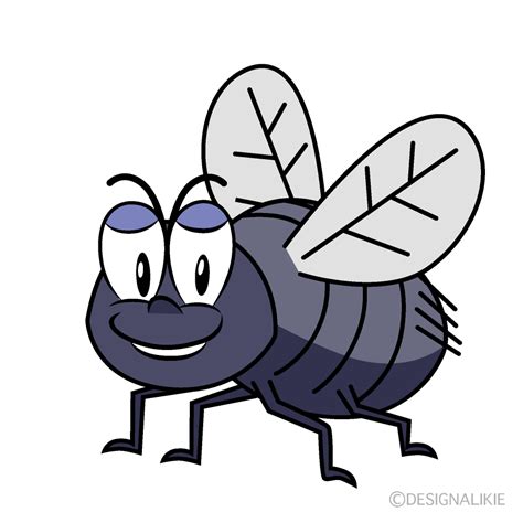 Free Fly Cartoon Clipart Image | Charatoon