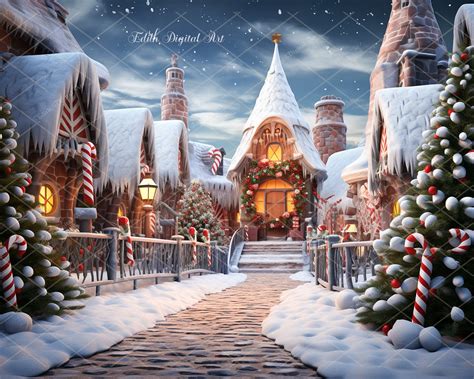 Christmas Town Wallpaper