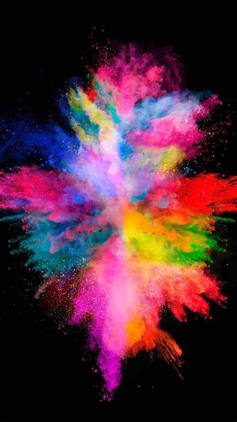 iPhone and Android Wallpapers: Color Explosion Wallpaper for iPhone and Android | Colourful ...