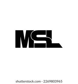 Msl Letter Monogram Logo Design Vector Stock Vector (Royalty Free) 2269803965 | Shutterstock