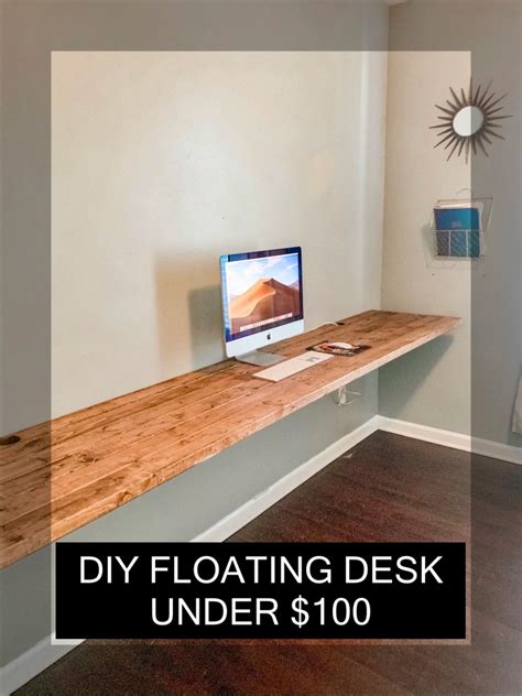 Amazing Diy Floating Desk Ikea Bookshelf Out Of Pallets