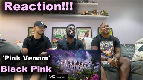 블랙핑크 BLACKPINK GROUP MV REACTION | PINK VENOM - YouTube