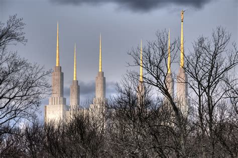 Washington D.C. Temple during Winter