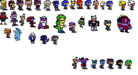 Sunky Characters Remaster Complete 1/2! by azzy109 on DeviantArt