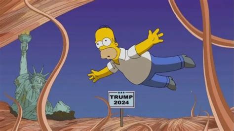 The Simpsons predicts future again as Donald Trump running for president in 2024 | Metro News