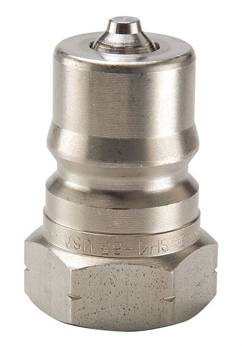 PARKER Hydraulic Quick Connect Hose Coupling: 1/2 in Coupling Size, 303 ...