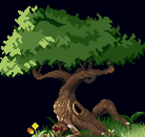 It's a stone🌳 : r/PixelArt