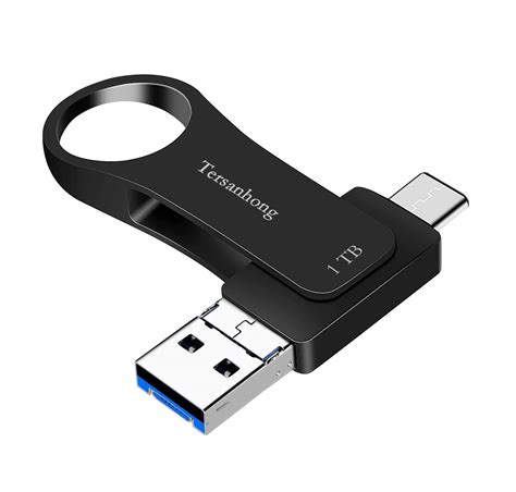 USB 3.0 Dual USB C Flash Drive 1TB,3 in 1 Type C Thumb Drives for ...