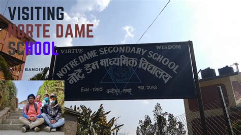 Vlog 2, Visiting Notre Dame School [Bandipur] - YouTube