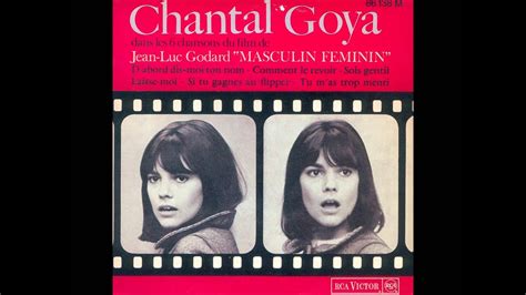 Chantal Goya - Masculin Féminin Soundtrack - YouTube