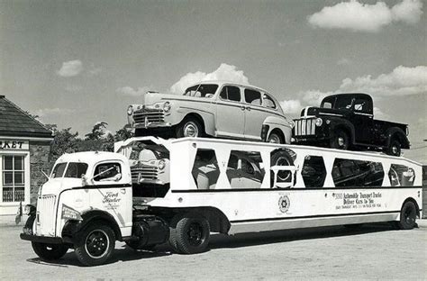 Vintage American car transporters | Vehicles