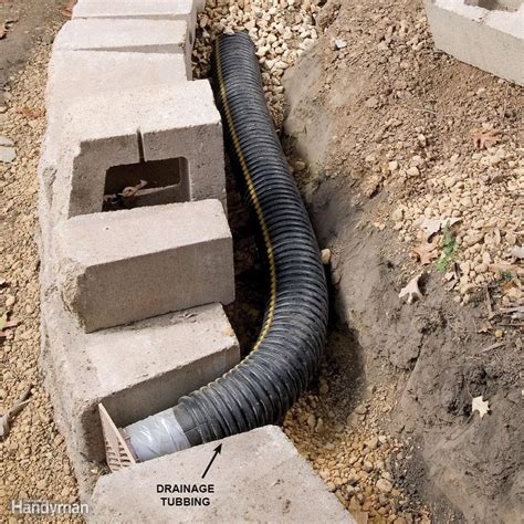 Build in Drainage for Long-Lasting Walls | Building a retaining wall, Backyard, Retaining wall