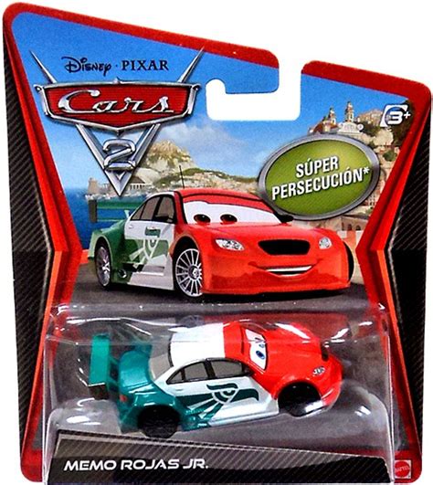 Disney Pixar Cars Cars 2 Main Series Memo Rojas Jr. 155 Diecast Car ...