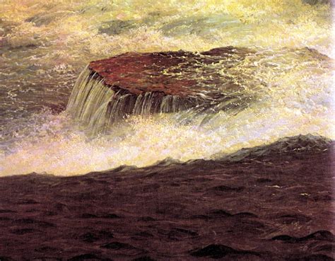 Frederick Edwin Church. Niagara Falls. 1857. (Detail)