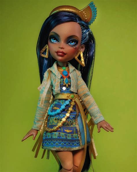 OOAK Custom Monster High Doll Repaint Cleo De Nile G3 Ever After Mummy Goth Bjd Barbie - Etsy