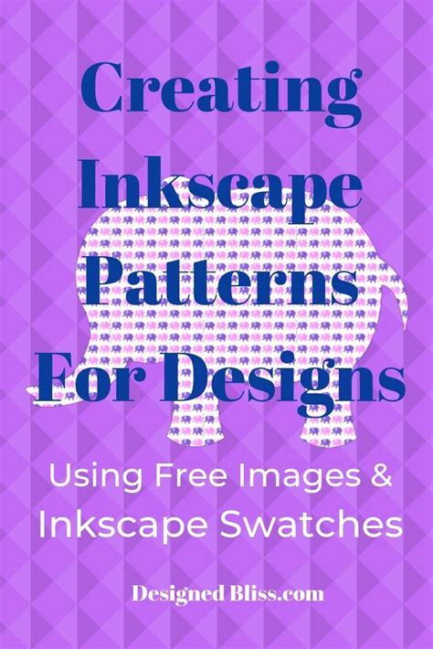 How To Use Inkscape Pattern Fill To Create Inkscape Patterns - Tutorial | How to use inkscape ...