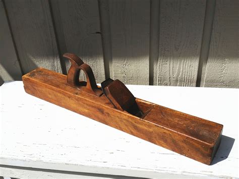 Antique Wooden Screw Arm Plough Plane Woodworking Tool - Circa 1850s ...