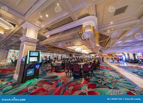 Interior View of the Famous Bellagio Hotel and Casino Editorial Stock Image - Image of building ...