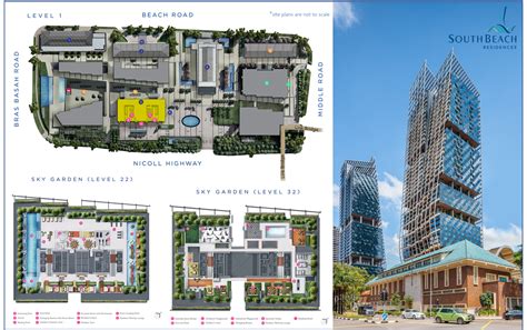 South Beach Residences Site Plan | Landscape and Facilities