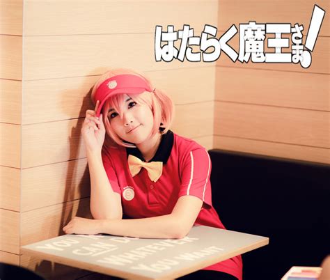 Hataraku Maou-sama cosplay - Chiho Sasaki by MurMoruno on DeviantArt