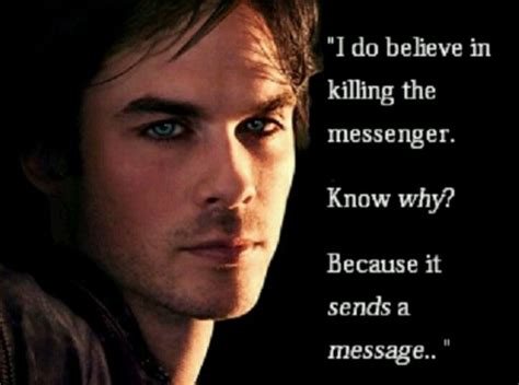 Ian Somerhalder | Vampire diaries quotes, Vampire diaries funny, Damon salvatore vampire diaries