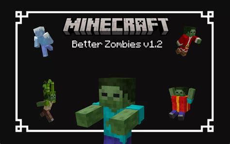 Better Zombies v1.2 - The Ghoultide Update | Bedrock Port Minecraft ...