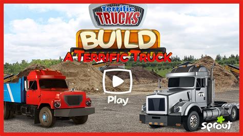 Game for Boys: Terrific Trucks Full Episode "Build a Terrific Truck" Children's Game - YouTube