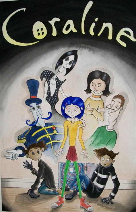 Coraline Movie Poster by Spiderart2007 on DeviantArt