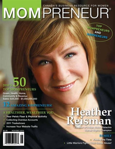 Heather reisman - The MOMpreneur