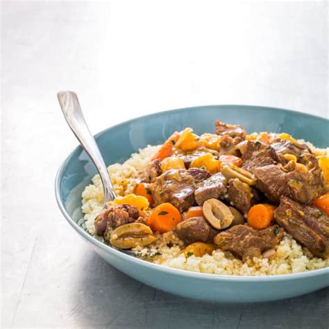 Lamb Tagine with Dried Apricots and Olives | America's Test Kitchen Recipe