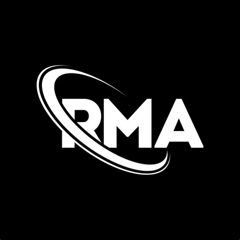 logotipo de rma. letra rma. diseño del logotipo de la letra rma. logotipo de las iniciales rma ...