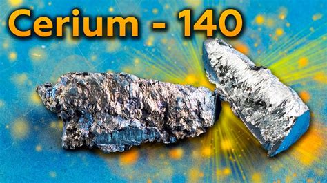 Cerium - A Metal, which forms BRIGHT SPARKS! - YouTube