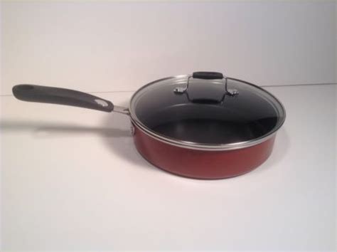 Emeril Essentials 3 Qt Fry Pan Nonstick Cookware Red New No Retail Box | Nonstick cookware ...