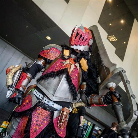 My Anjanath Armor Cosplay... Thoughts? : MonsterHunter