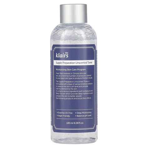 Flashy partner lanthanum klairs toner unscented subtle Missing oasis