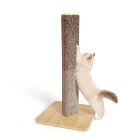 Refillable Cardboard Cat Scratching Post - Tall | Omlet