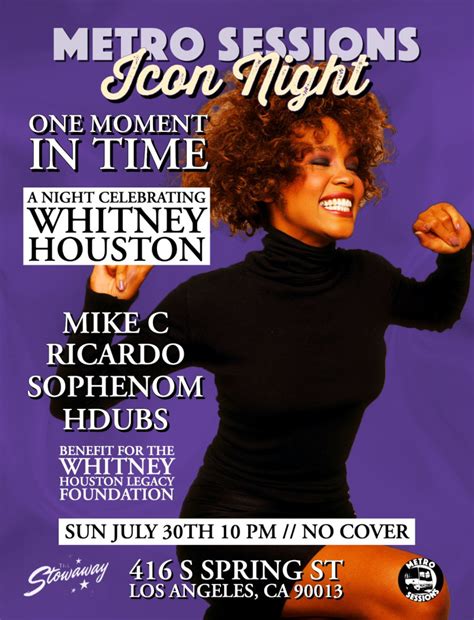 One Moment in Time: A Night Celebrating Whitney Houston in Los