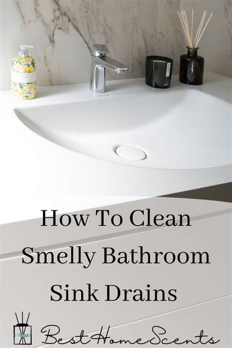 How To Clean Smelly Bathroom Sink Drains in 2022 | Smelly sink drain ...