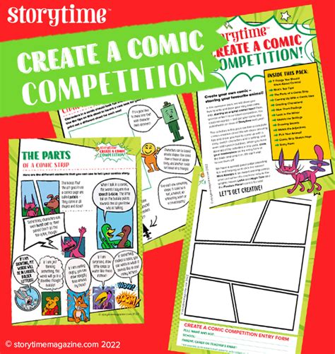 Create a Comic - and get published in Storytime!