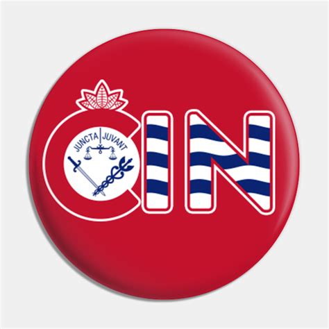 Cincinnati Flag CIN Text City Downtown Flag - Cincinnati Flag - Pin ...