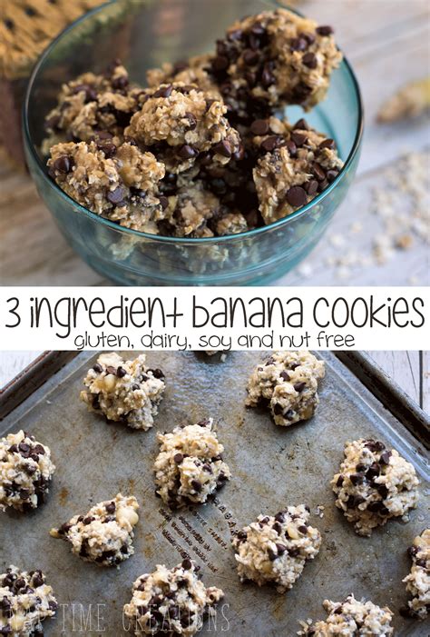 3 Ingredient Banana Cookies - Life Sew Savory