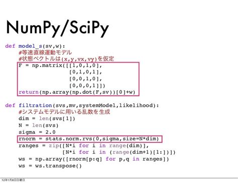 Particle Filter Tracking in Python