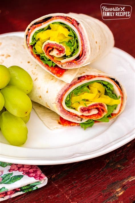 Zesty Italian Wrap