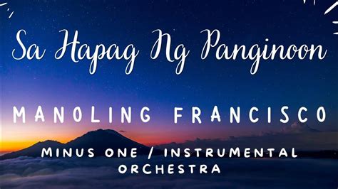 Sa Hapag Ng Panginoon - Minus One / Instrumental / Orchestra - YouTube